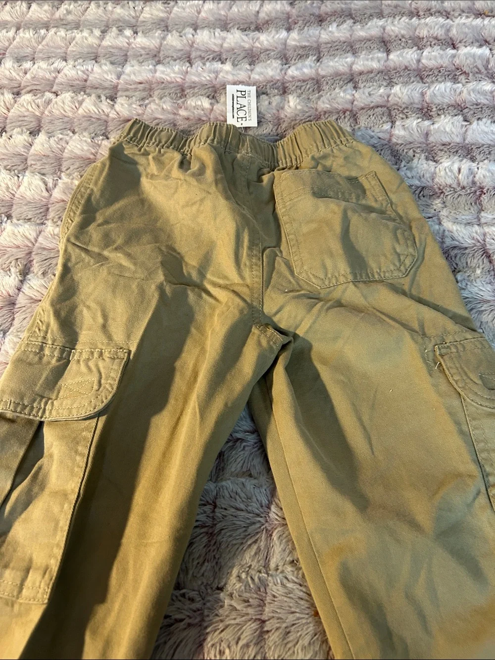 The Children's Place Tan Cargo Pants size 6
